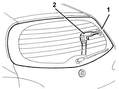Rear window eliminate leaks