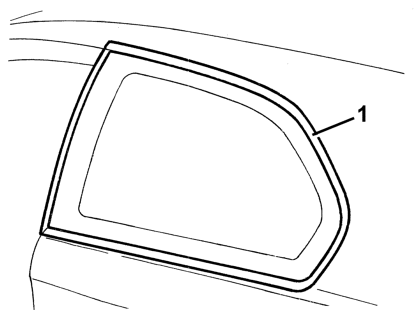 Side glass (1) r r
