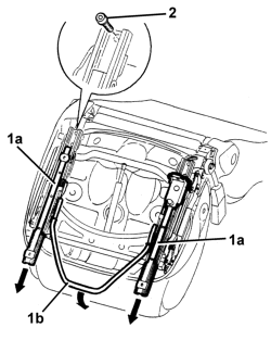 Seat slide control lever - r r