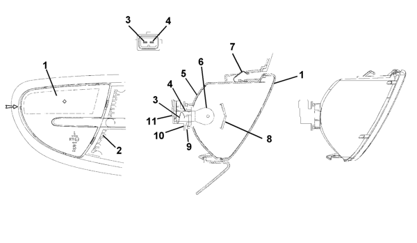 FRONT DIRECTION INDICATORS