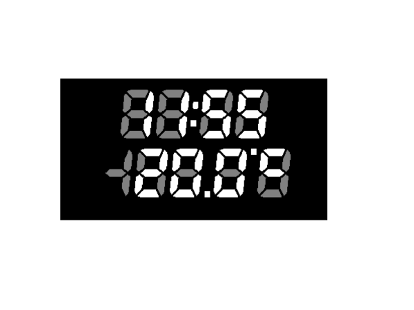 OUTSIDE TEMPERATURE READING