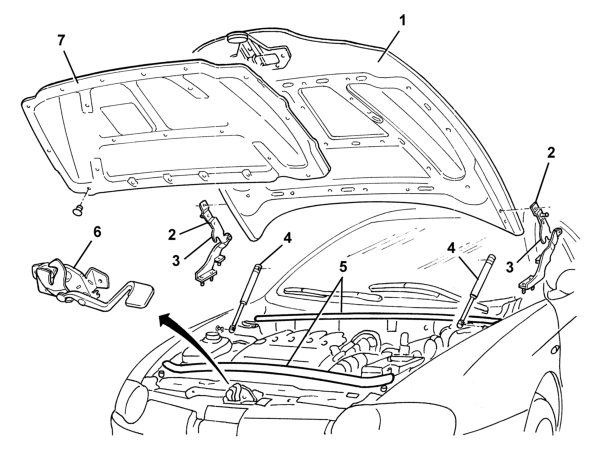 BONNET LID