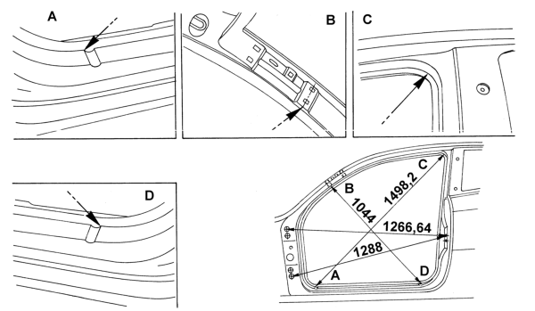 MEASURING DOOR COMPARTMENT DIMENSIONS