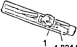 Tool N° 1.824.018.000 (C.2.0131) for measuring belt tension