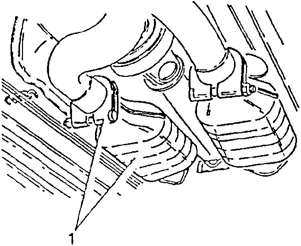 Hand loosening collars on catalytic converters