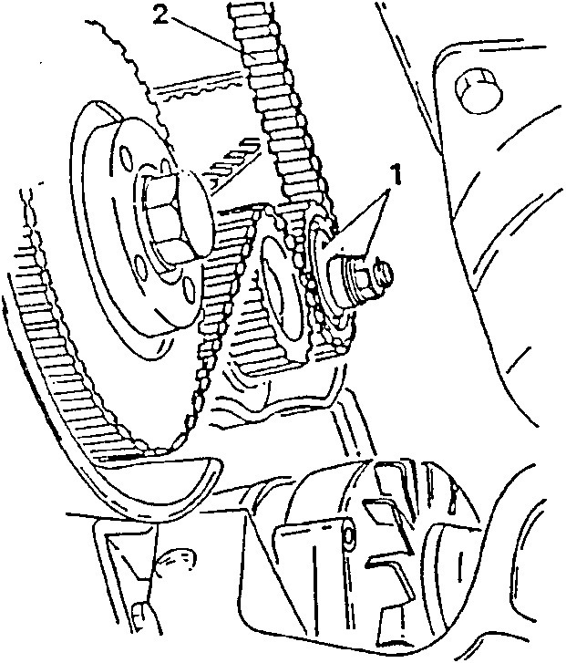 Counter-shaft drive belt and tensioner
