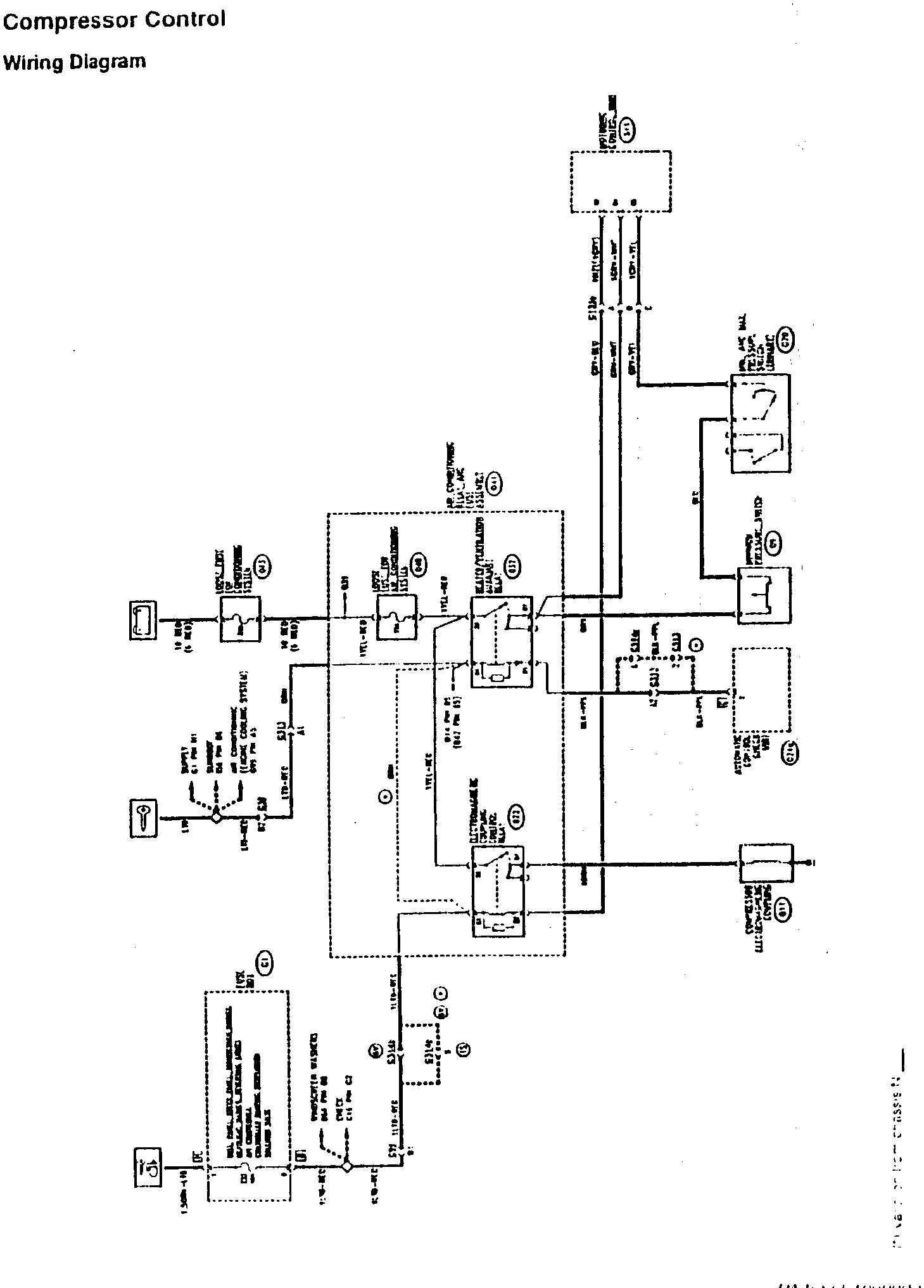 Wiring diagram – Heating-ventilation and air conditioning