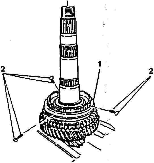 Diagram showing installation of sliding sleeve hub with components 1 and 2. Lubricants AGIP ROTRA HY DB 80W, IP PONTIAX 80W/90, Odo FIAT TUTELA ZC 80S are indicated.