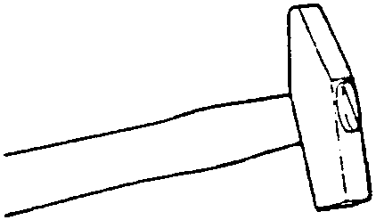 Illustration of a hammer