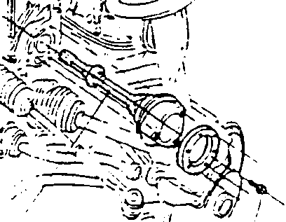 Intermediate shaft removal diagram showing torque value 8-10 Nm