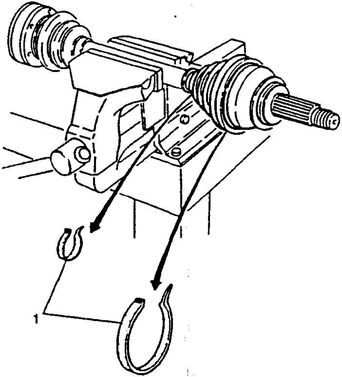 Joint on Wheel Side with Clamps Removed
