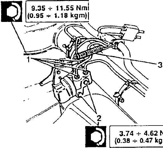 Braking regulator with torque values