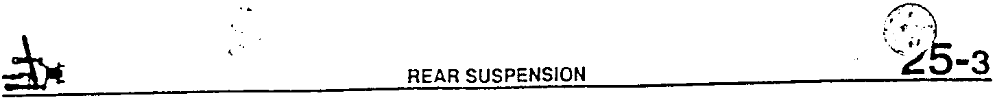 Rear suspension component diagram for vehicle repair reference