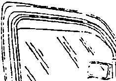 Door mirror adjustment double switch removal diagram.