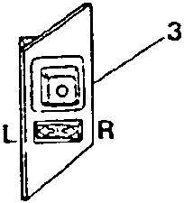 Double switch with L and R labels.