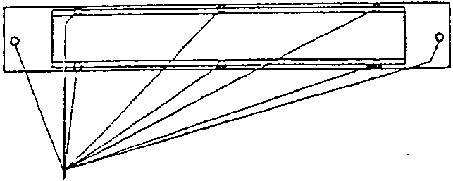 Diagram showing the rear cover of the Check Panel with eight screws indicated.
