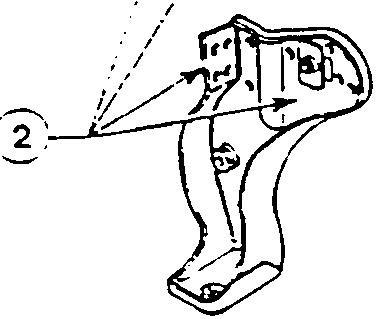 Radiator attachment bracket with mounting points