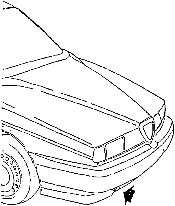 Front tow hook
