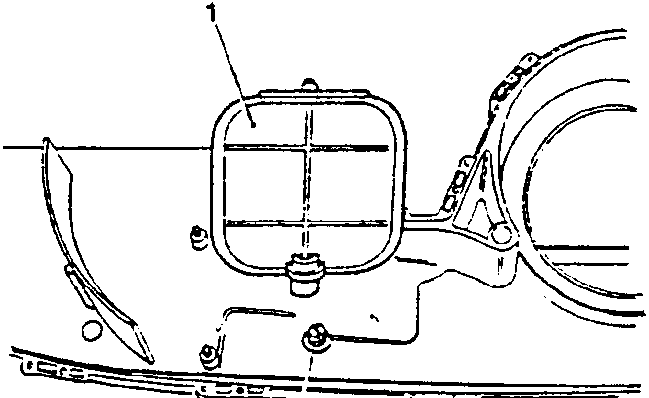 Air mixing vent with clip and screws
