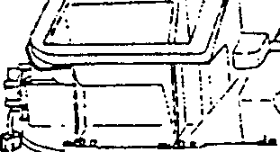 Upper air distribution vent with labeled parts