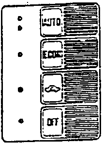 Control panel with RIC button