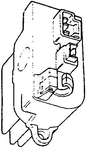 Diagram showing a variator unit with part 1 indicated.
