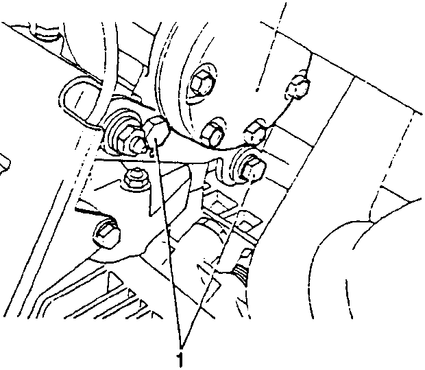Compressor with mounting screws