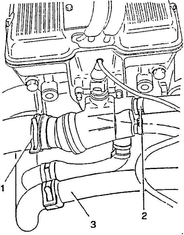Engine coolant delivery and return sleeves