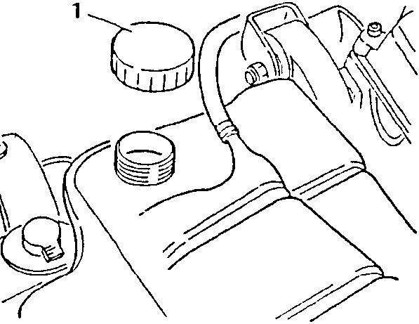 Expansion tank with cap and coolant delivery sleeve