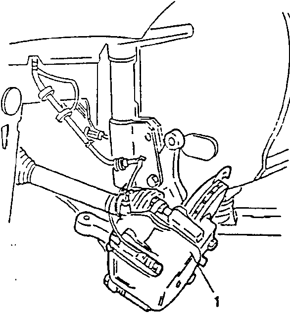 Wheel hub tipped forward to move axleshaft