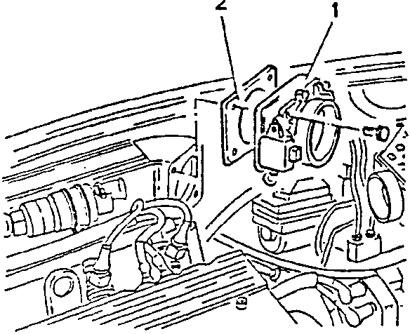 Throttle valve body and gasket removal