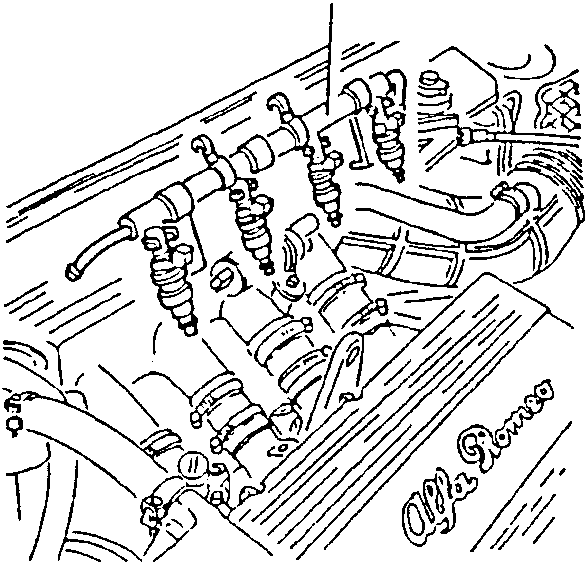 Fuel supply manifold with electroinjectors being removed