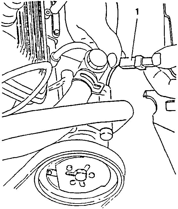 Supercharger supply cable connection disconnection