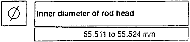 Inner diameter of rod head measurement