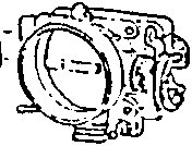 Throttle Valve Potentiometer and Throttle Valve