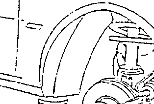 Front wheel assembly with dust cover and brake components