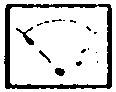 Diagram showing a thermocouple sensor with a temperature-sensitive element.