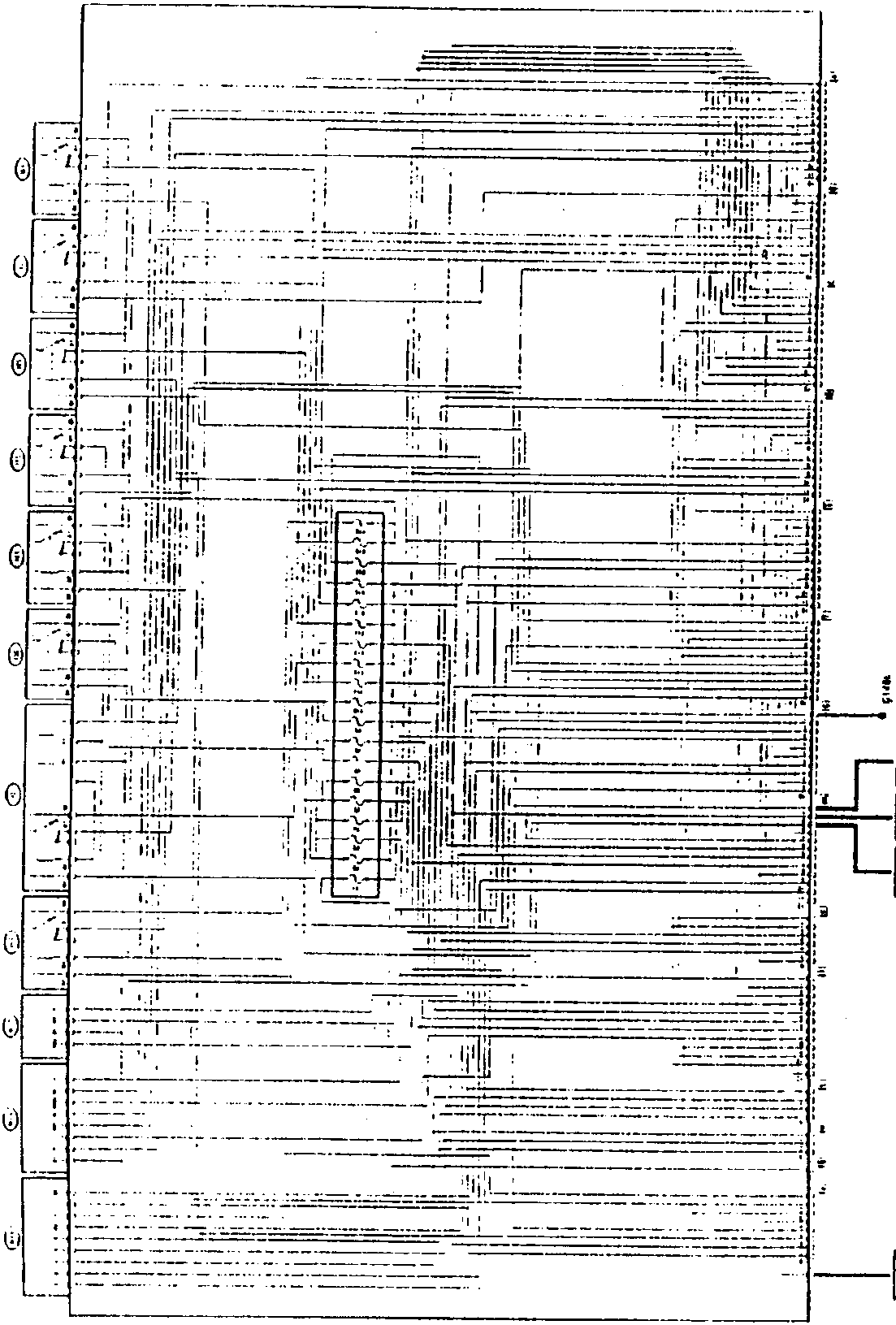 Wiring diagram for fusebox models without check panel