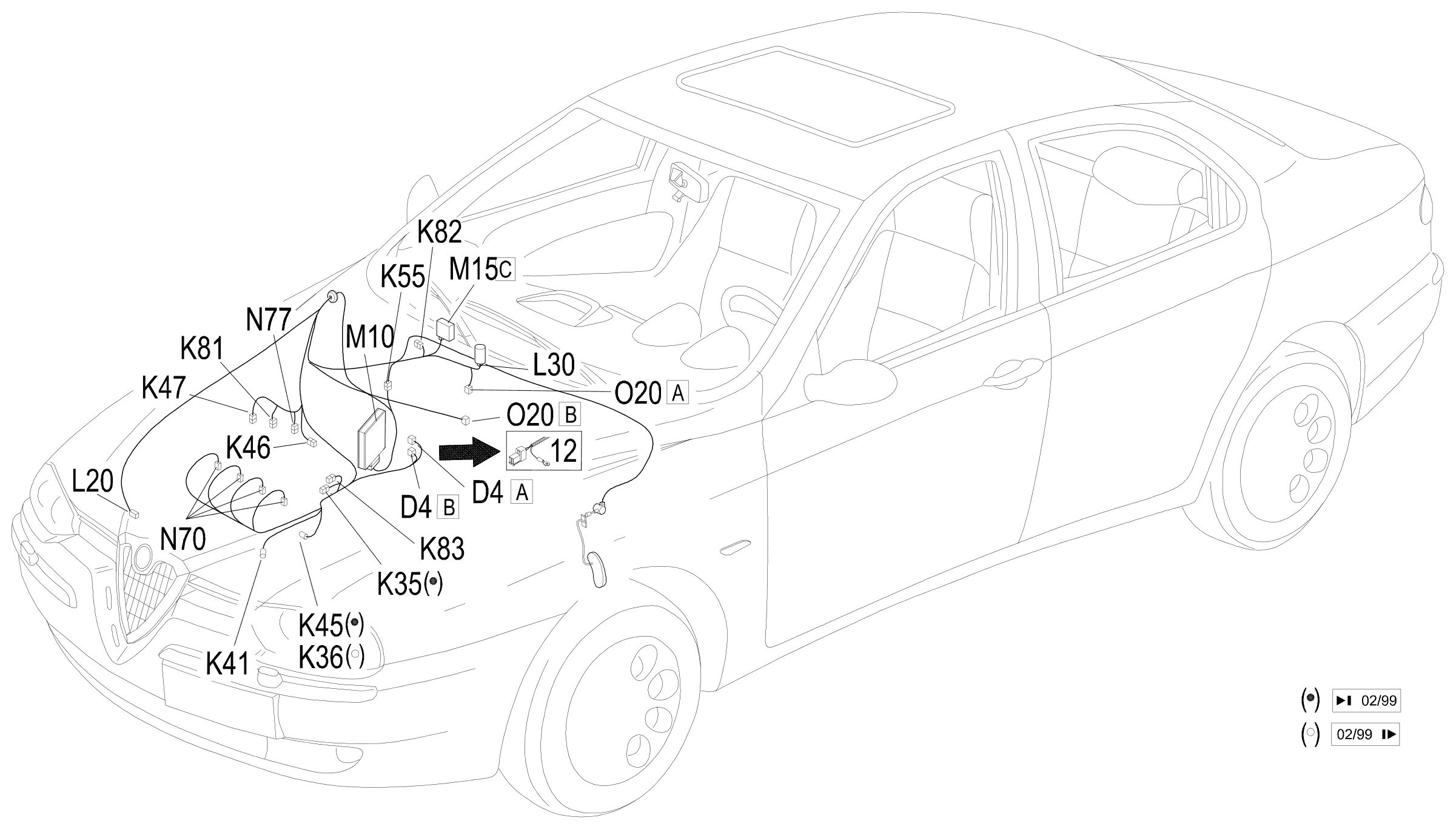 Engine harness