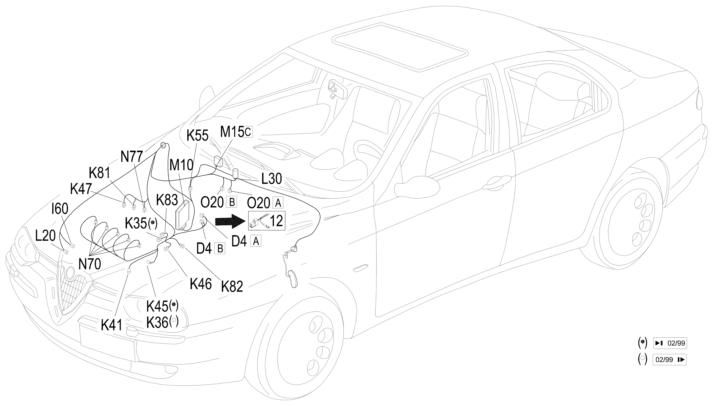 Engine harness