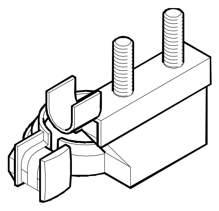 Connector D5, Front / ABS couping