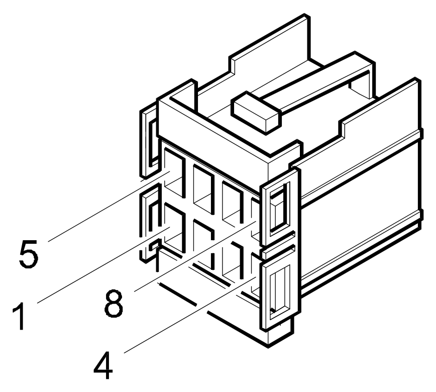 Connector G30, Glove compartment light