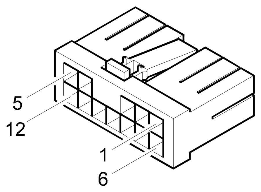 Connector G30, Glove compartment light