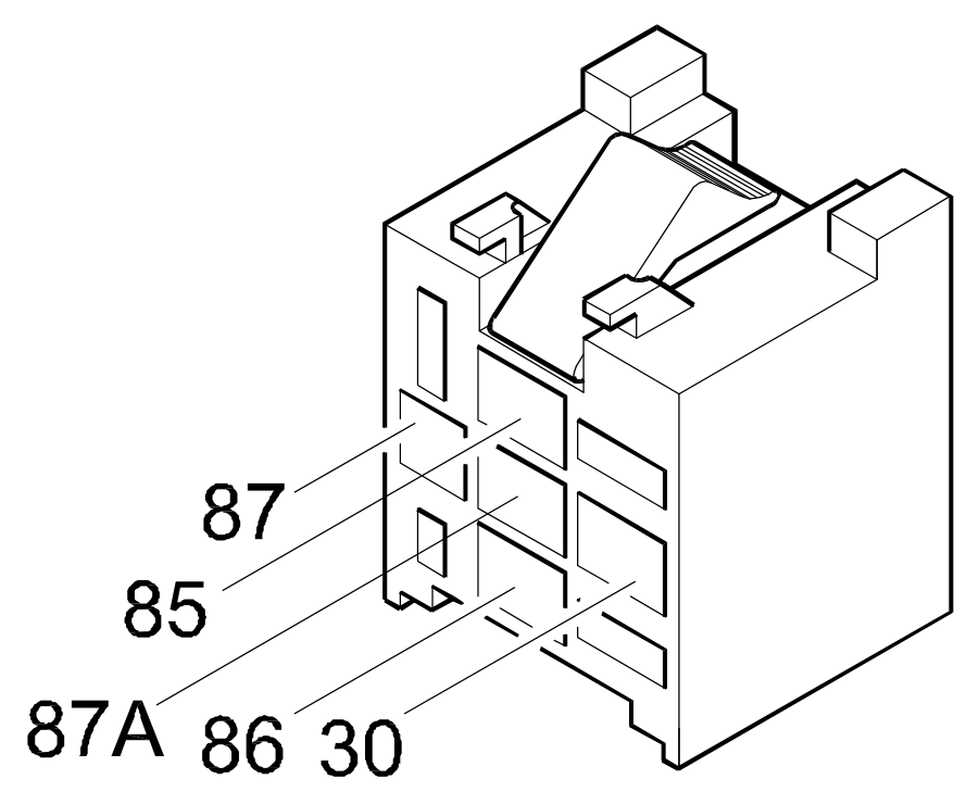 Connector H70B, Alarm switch