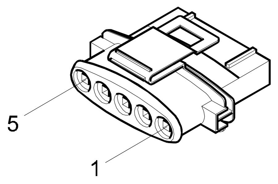 Connector J10, Fuel injection main relay