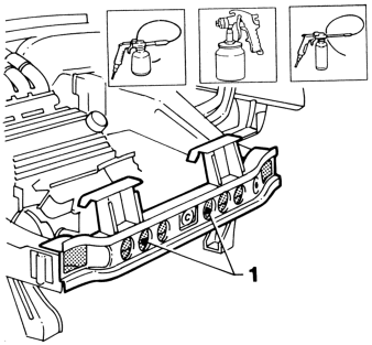 Wing lower beam