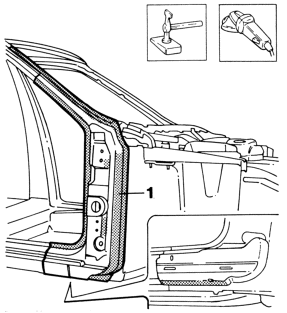 Front pillar