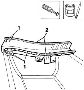 Boot floor rail