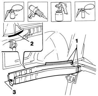 Boot floor rail