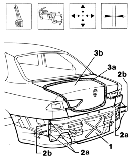 Rear trim